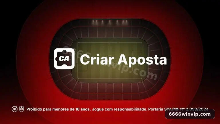 Ícone da página de registro 6666win para criação de conta no Brasil